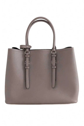 Sac à main Prada Double Gris en Cuir
