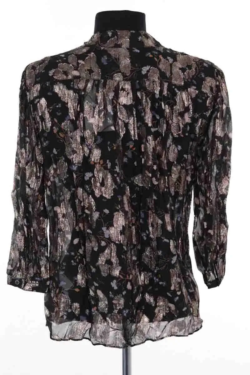 Blouse Ba&Sh Noir en Soie