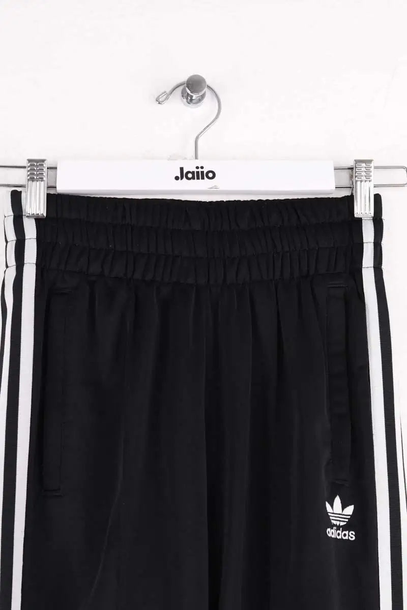 Pantalon droit Adidas Noir en Synthétique