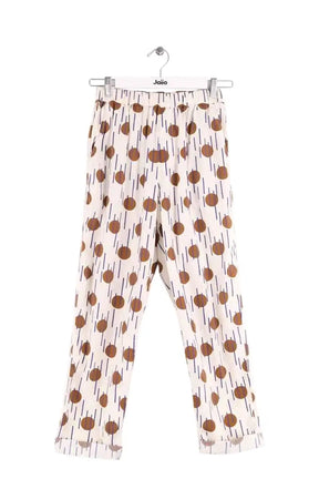 Pantalon droit Chloé Stora Blanc en Coton, taille XS - Seconde Main