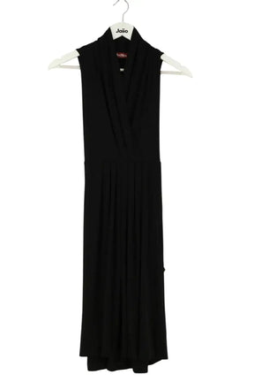 Robe Max Mara Noir en Synthétique, taille S - Seconde Main