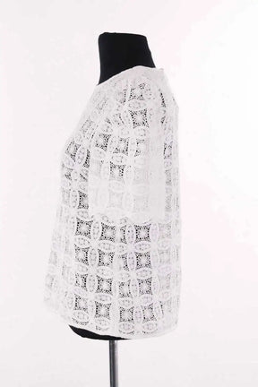 Blouse Sézane Blanc en Coton