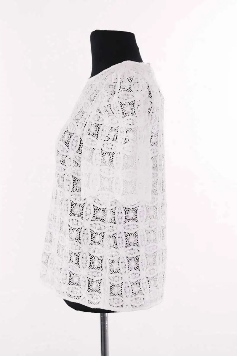 Blouse Sézane Blanc en Coton