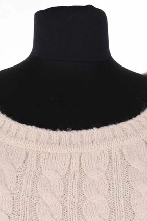 Pull Liu Jo Ecru en Synthétique