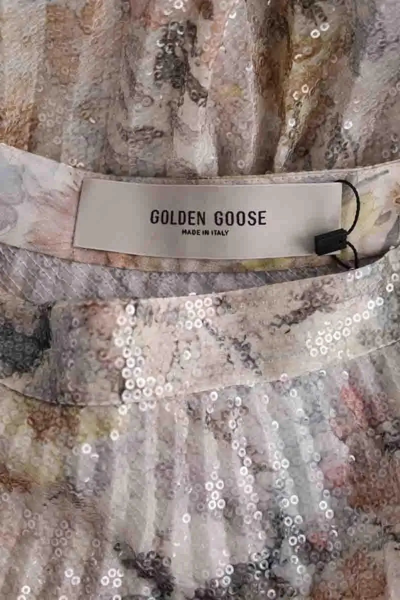 Jupe Golden Goose Multicolore en Paillettes