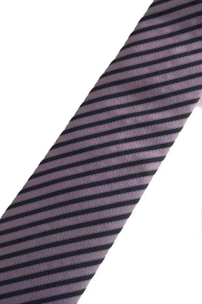 Cravate Hermès Violet en Soie