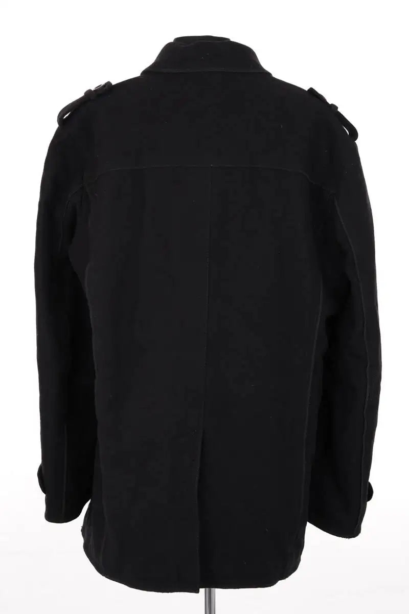 Manteau Dolce & Gabbana Noir en Laine