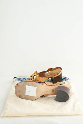 Talons Tory Burch  Camel