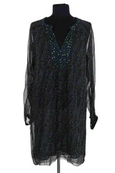 Robe Zadig & Voltaire Vert en Soie, taille XS - Seconde Main