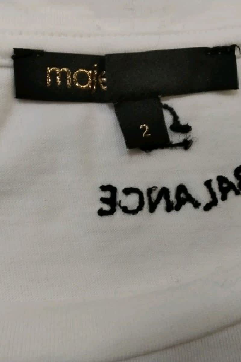 T-shirt Maje  Blanc