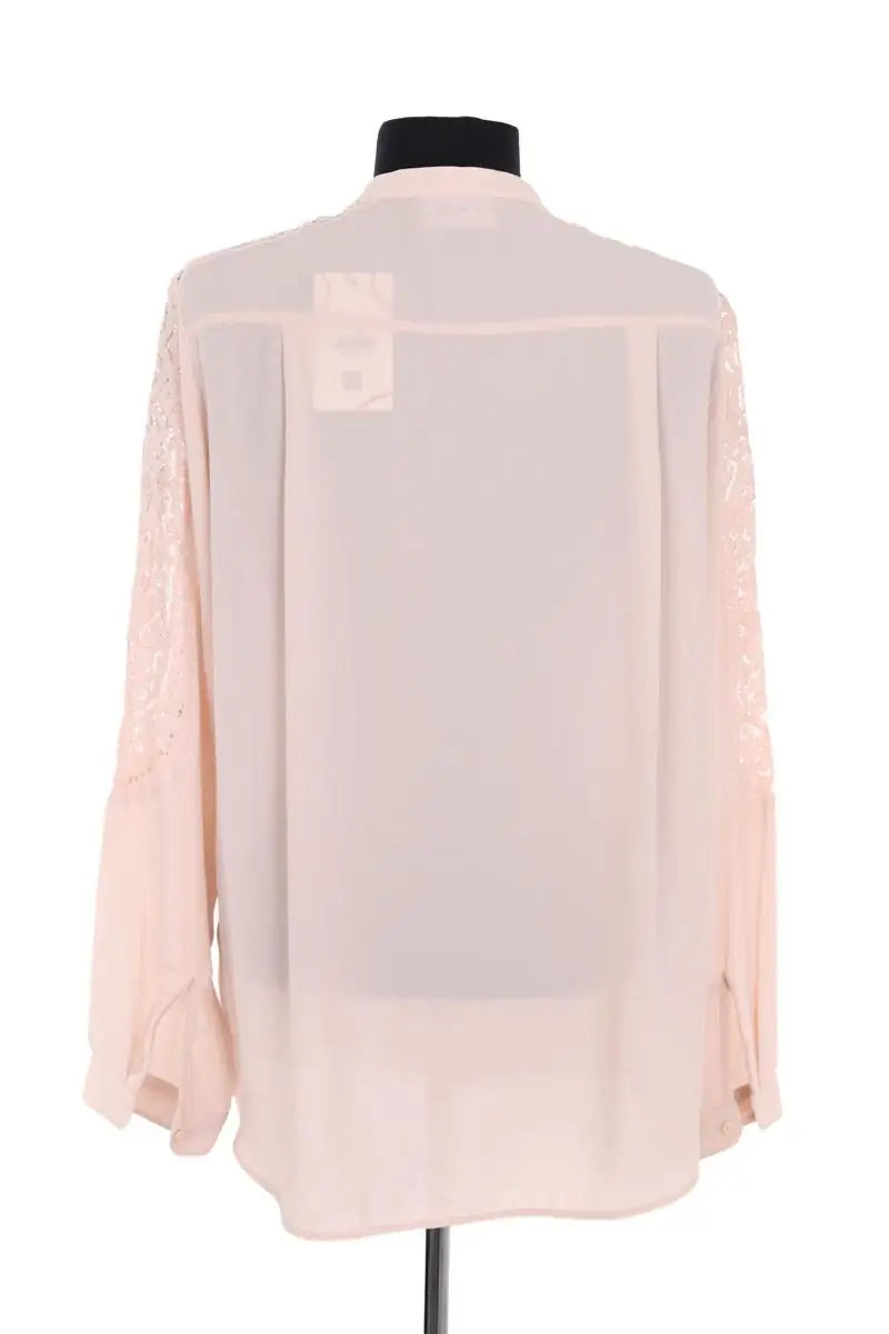 Blouse The Kooples Beige en Synthétique