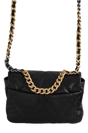 Sac à bandoulière Chanel Chanel 19 Noir en Cuir
