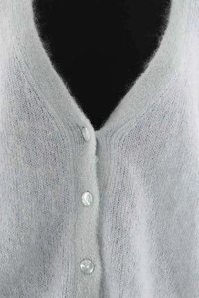 Cardigan Des Petits Hauts Vert en Laine