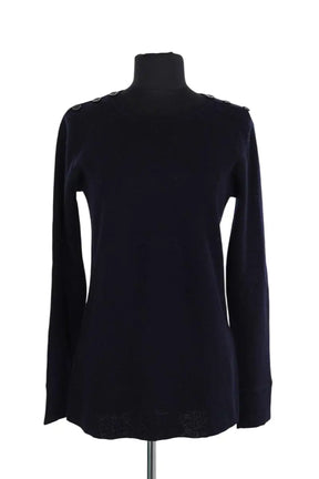Pull Claudie Pierlot Bleu en Laine, taille L - Seconde Main