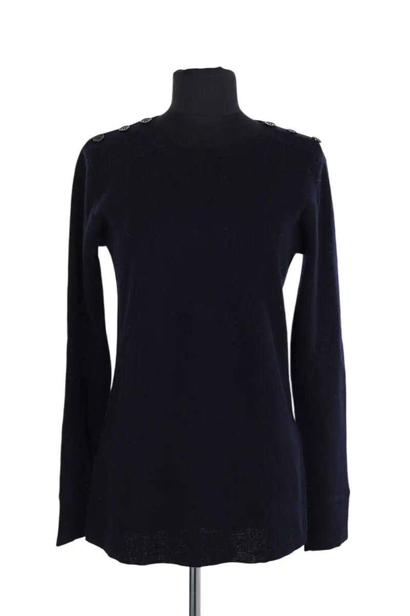 Pull Claudie Pierlot Bleu en Laine, taille L - Seconde Main