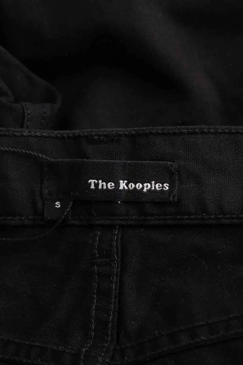 Bermuda The Kooples Noir en Coton