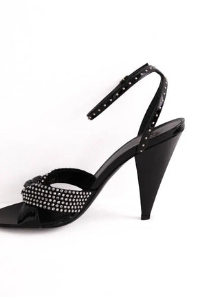 Talons Celine Noir en Cuir verni