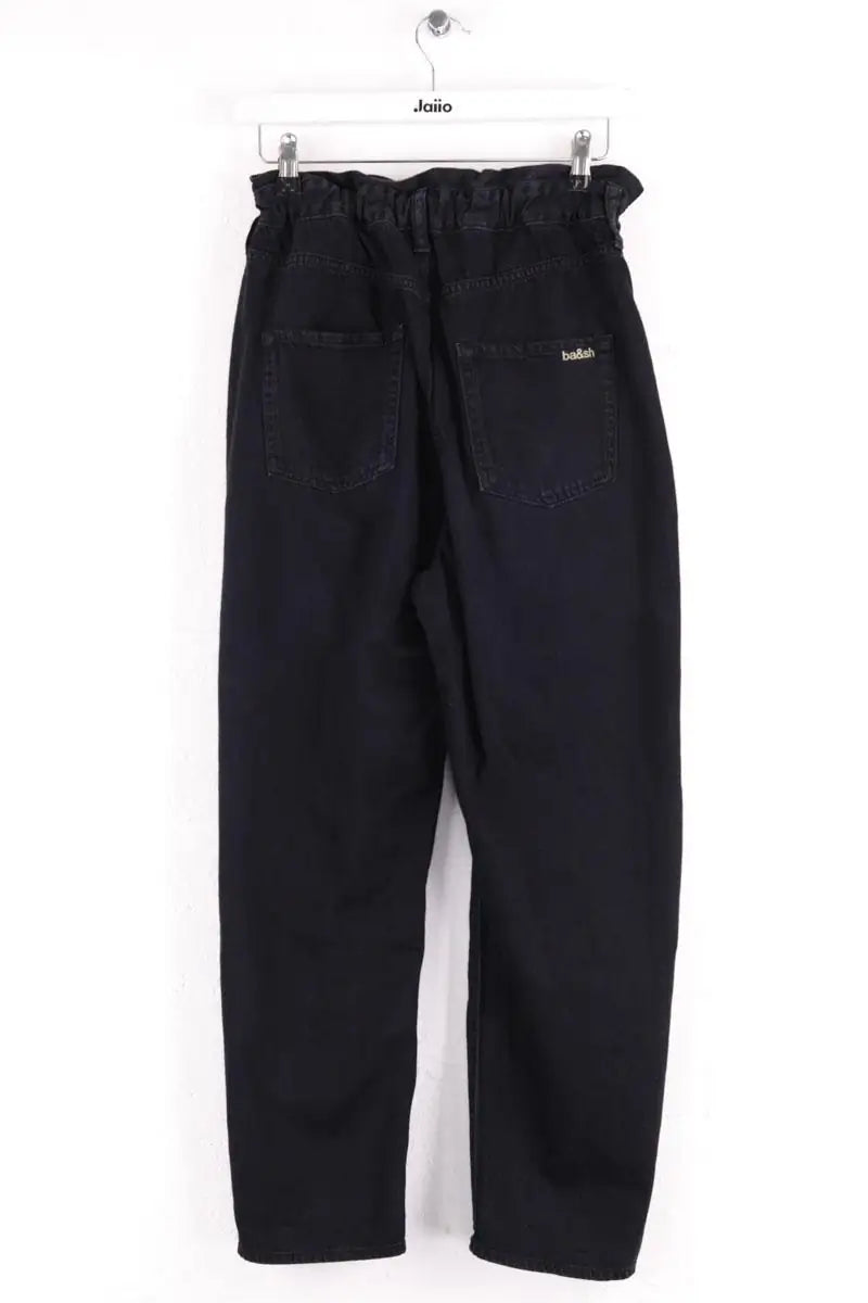 Jean droit Ba&Sh Noir en Coton