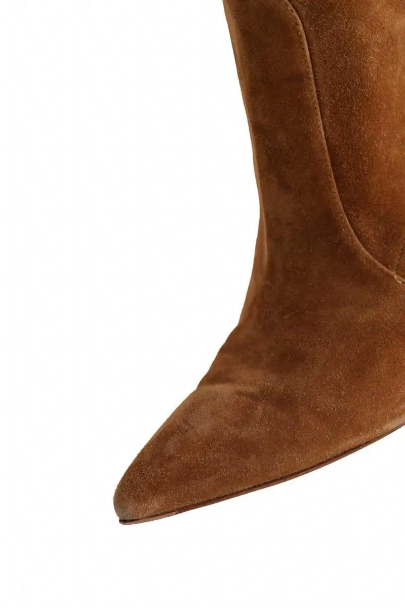 Bottes Gianvito Rossi Camel en Daim