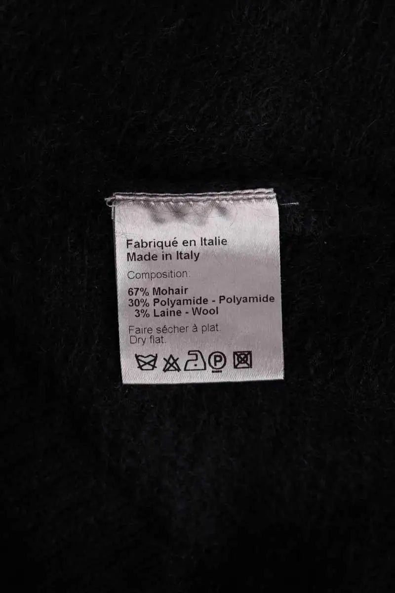 Pull Dior Noir en Laine