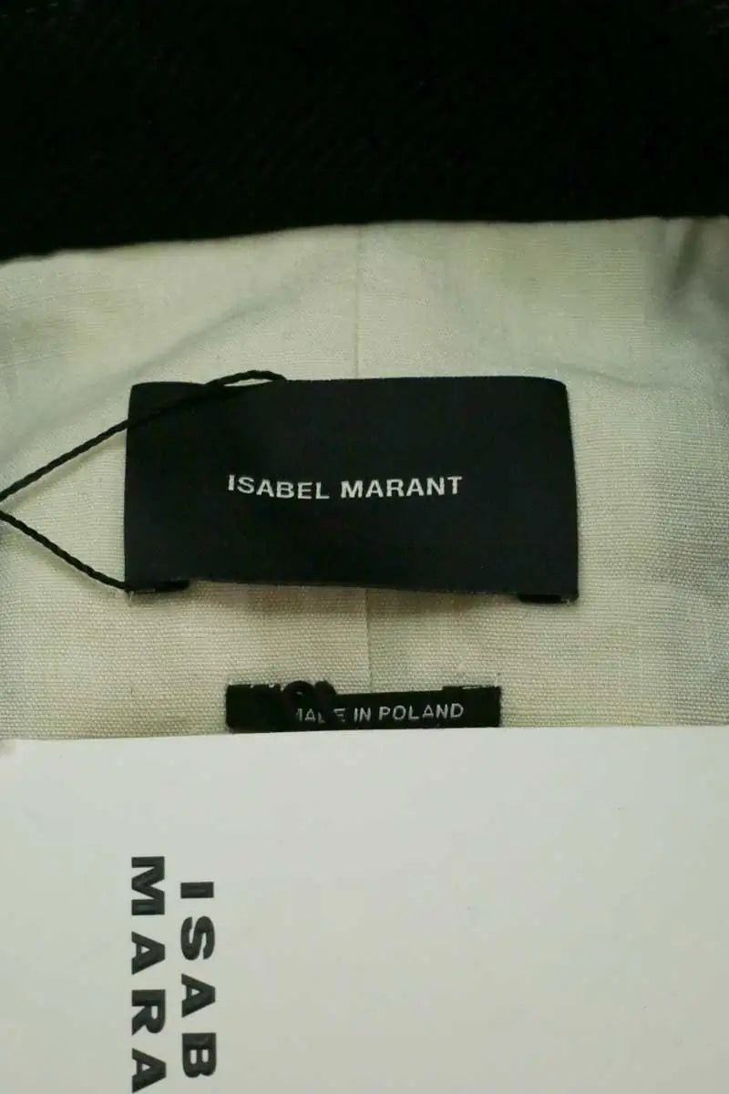 Manteau Isabel Marant Noir en Laine