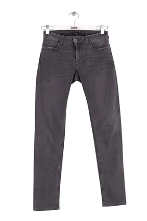 Jean slim Maje Gris en Coton, taille S - Seconde Main