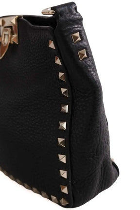 Sac à bandoulière Valentino Stud Noir en Cuir