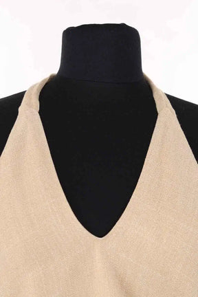 Top sans manche Sézane Beige en Viscose