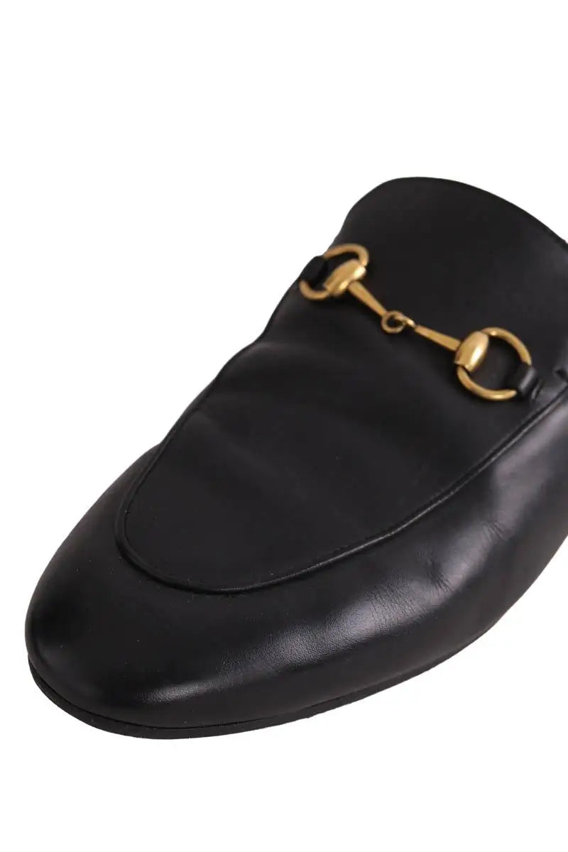 Mules Gucci Noir en Cuir