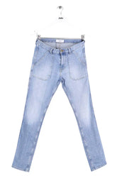 Jean slim Ba&Sh Bleu en Coton, taille XS - Seconde Main