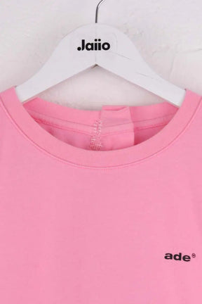 T-shirt Ader Error Rose en Coton