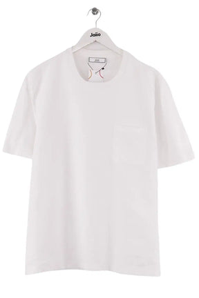 T-shirt Ami Blanc en Coton, taille L - Seconde Main