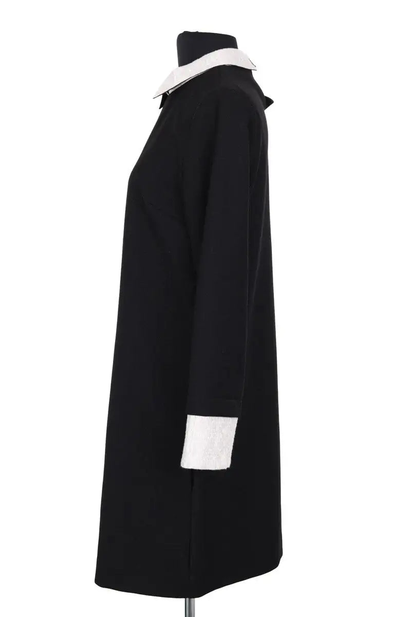 Robe Maje Noir en Synthétique