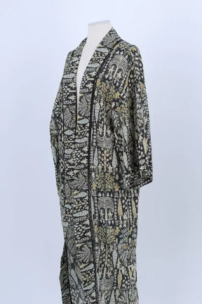 Kimono Ba&Sh Vert en Coton