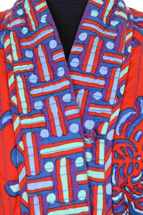 Kimono Lisa Corti Orange en Coton