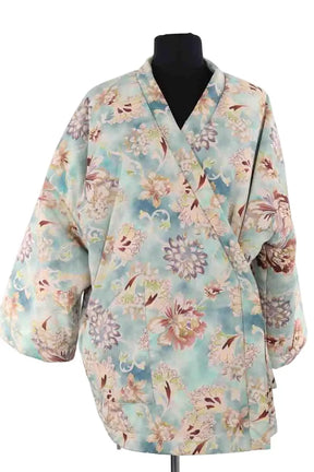 Kimono Mes Demoiselles Vert en Synthétique, taille S - Seconde Main