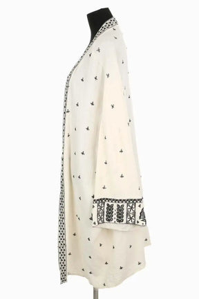 Kimono Mkt Studio Ecru en Coton