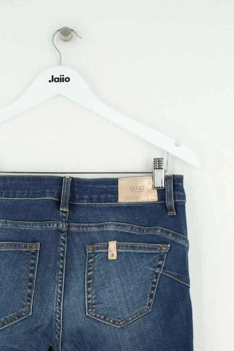 Jean slim Liu Jo Bleu en Coton