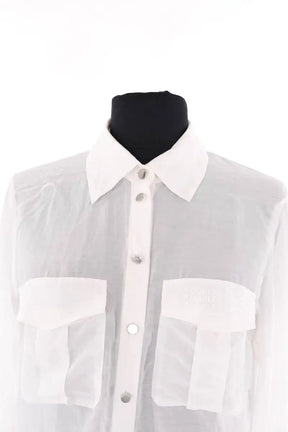 Chemise The Kooples Blanc en Viscose