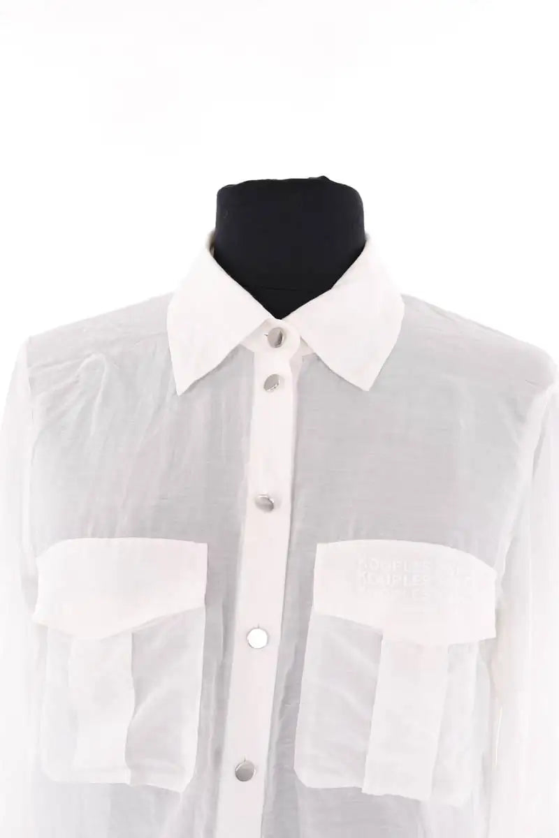 Chemise The Kooples Blanc en Viscose