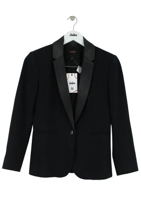Blazer Maje Noir en Laine, taille S - Seconde Main