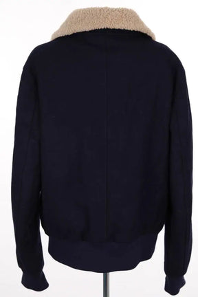 Manteau Ami Marine en Laine