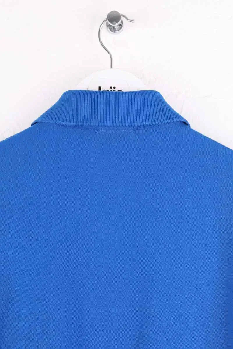 Polo Lacoste Bleu en Coton