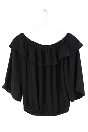 Blouse Ba&Sh Noir en Synthétique, taille XS - Seconde Main