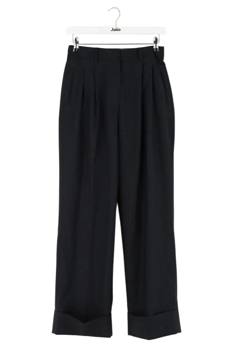 Pantalon droit Officine Générale Marine en Laine, taille XS - Seconde Main