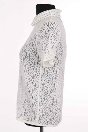 Top The Kooples Blanc en Coton