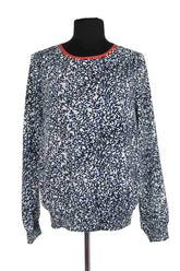 Blouse Michael Kors Bleu en Synthétique, taille S - Seconde Main