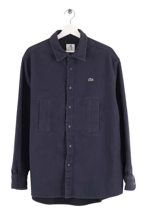 Veste Lacoste Marine en Coton, taille M - Seconde Main