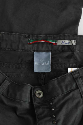 Pantalon droit Please  Kaki