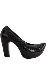 Talons Louis Vuitton Noir en Cuir, taille 39 - Seconde Main